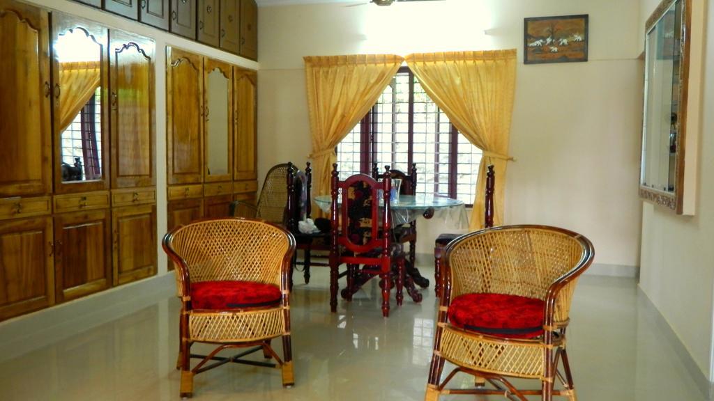Ganesh Ayurveda Holiday Home Apartment โกวาลัม ภายนอก รูปภาพ